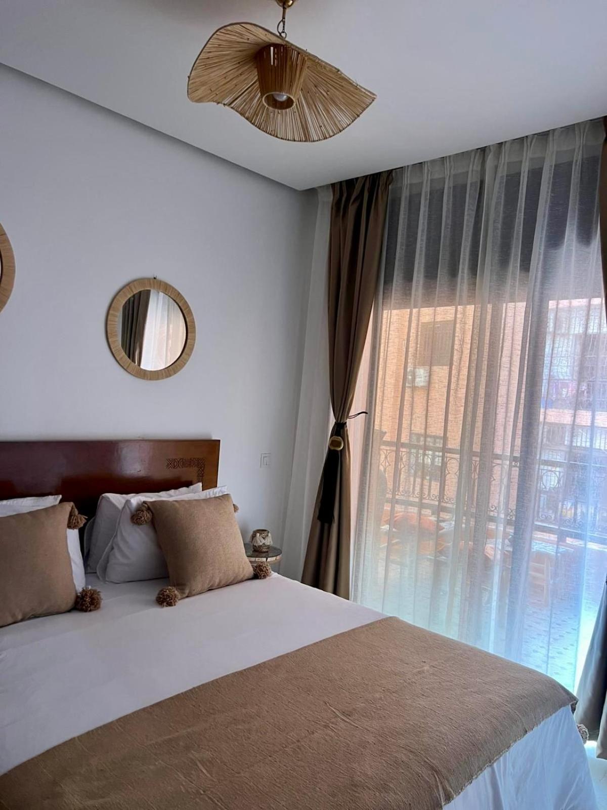 Cosy Appartement Au Coeur De Gueliz Marrakesh Exterior foto