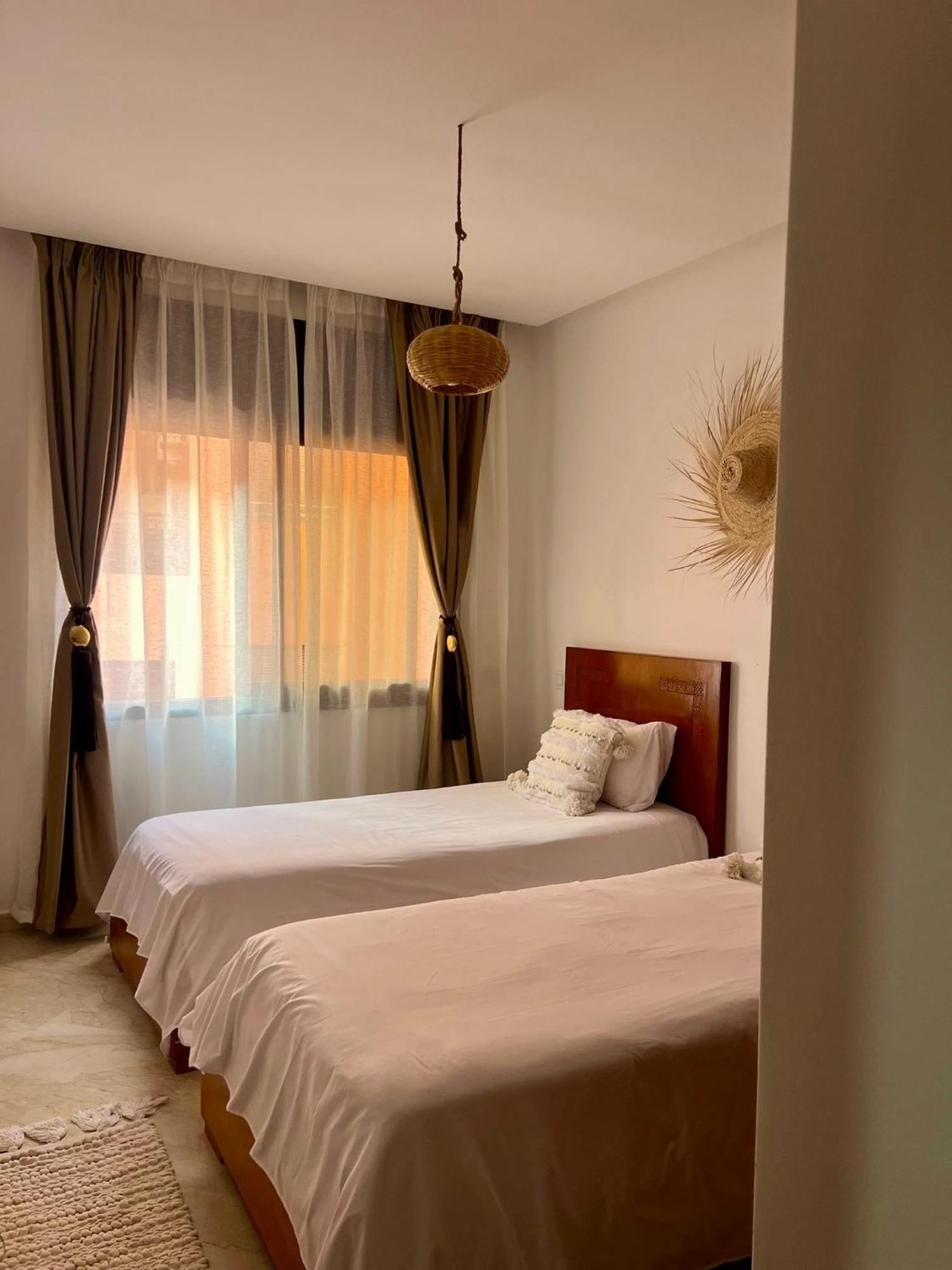 Cosy Appartement Au Coeur De Gueliz Marrakesh Exterior foto