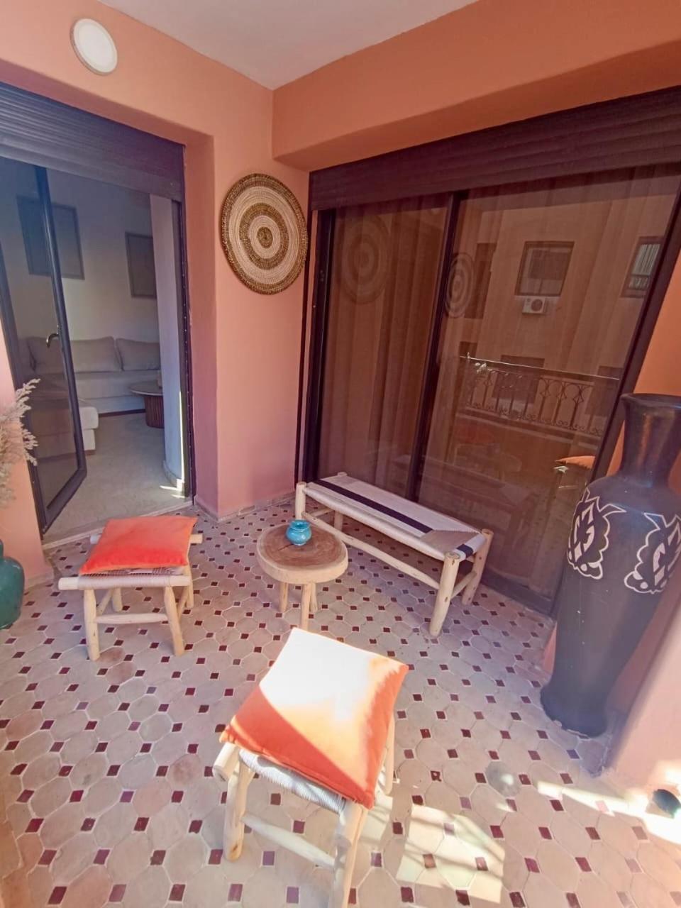 Cosy Appartement Au Coeur De Gueliz Marrakesh Exterior foto