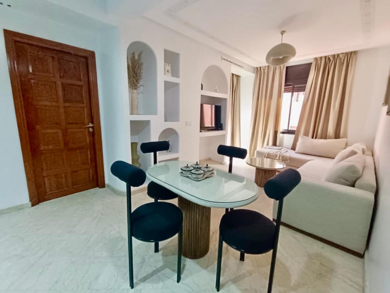 Cosy Appartement Au Coeur De Gueliz Marrakesh Exterior foto
